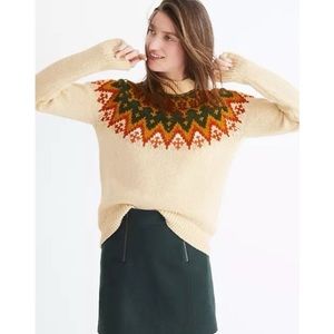 ❤️HP❤️ Madewell Fair Isle Pullover Sweater